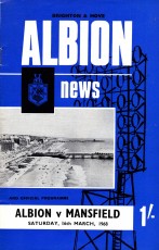 Brighton & Hove Albion v Mansfield Town