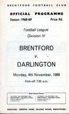 Brentford v Darlington