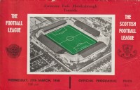 Football League v Scottish League
