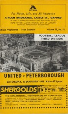 Oxford United v Peterborough United