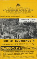 Oxford United v Bournemouth