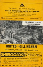 Oxford United v Gillingham
