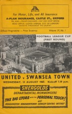 Oxford United v Swansea Town