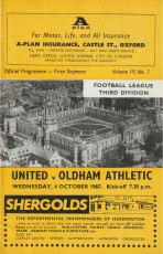 Oxford United v Oldham Athletic