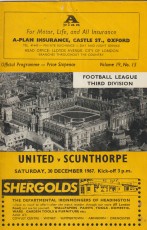 Oxford United v Scunthorpe United