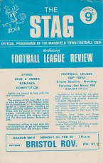 Mansfield Town v Bristol Rovers