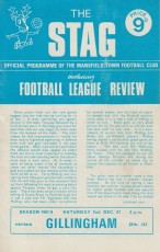 Mansfield Town v Gillingham