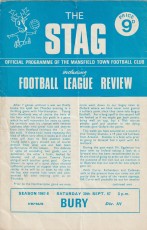 Mansfield Town v Bury