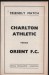 Charlton Athletic v Leyton Orient