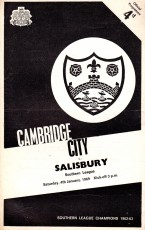 Cambridge City v Salisbury City