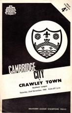 Cambridge City v Crawley Town