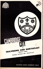 Cambridge City v Gravesend & Northfleet