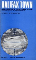 Halifax Town v Bradford City