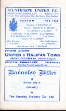 Scunthorpe United v Halifax Town