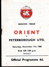 Leyton Orient v Peterborough United