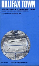Halifax Town v Peterborough United