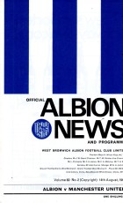 West Bromwich Albion v Manchester United