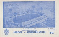 Romford v Cambridge United