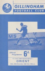 Gillingham v Leyton Orient