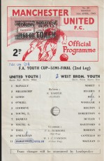 Manchester United v West Bromwich Albion