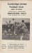 Cambridge United v Brentwood Town