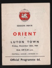 Leyton Orient v Luton Town