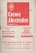 Crewe Alexandra v Peterborough United