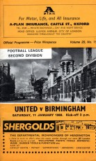 Oxford United v Birmingham City