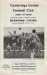 Cambridge United v Hereford United