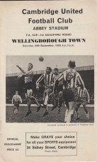 Cambridge United v Wellingborough Town