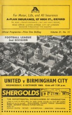 Oxford United v Birmingham City