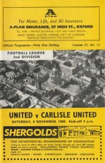 Oxford United v Carlisle United