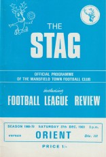 Mansfield Town v Leyton Orient