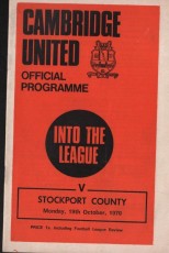 Cambridge United v Stockport County