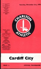 Charlton Athletic v Cardiff City