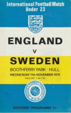 England v Sweden