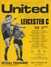 Oxford United v Leicester City