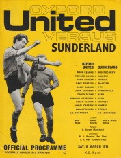 Oxford United v Sunderland