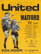 Oxford United v Watford