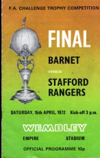 Barnet v Stafford Rangers