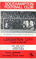 Southampton v Leicester City