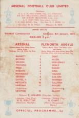 Arsenal v Plymouth Argyle