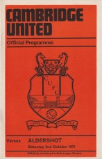 Cambridge United v Aldershot Town