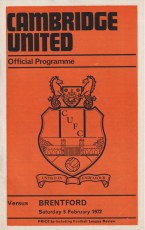 Cambridge United v Brentford