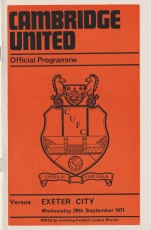 Cambridge United v Exeter City