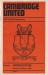 Cambridge United v Workington Town