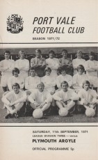 Port Vale v Plymouth Argyle