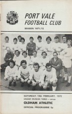 Port Vale v Oldham Athletic