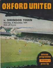 Oxford United v Swindon Town