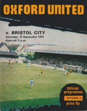 Oxford United v Bristol City